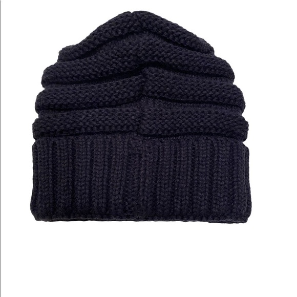 CC Beanie New Women's Knit Slouchy Thick Cap Hat Unisex Solid Color C.C Beanie - Picture 4 of 12